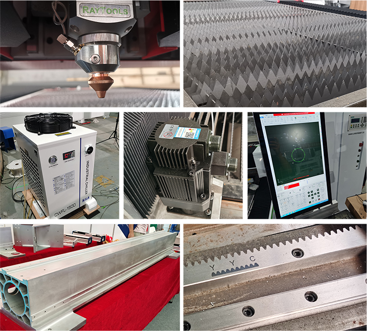 1.5kw 3kw 6025 Ipg Sheet Metal Fiber Laser Cutting Machine For Steel স্টিলের জন্য 1.5kw 3kw 6025 Ipg শীট মেটাল ফাইবার লেজার কাটিং মেশিন