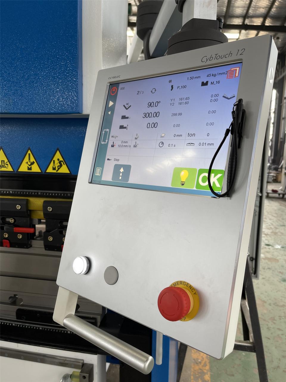 160t-4000 4-অক্ষ Cnc হাইড্রোলিক বেন্ডিং মেশিন প্রেস ব্রেক