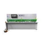 2.5 মি দৈর্ঘ্য হাইড্রোলিক Nc সুইং বিম শিয়ারিং মেশিন