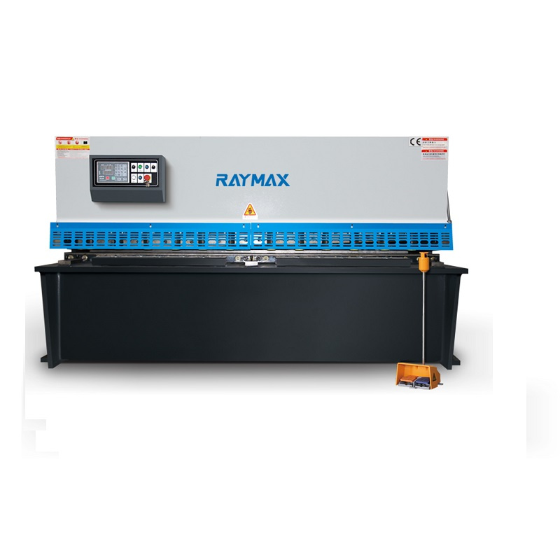 6mmx3200mm হেভি ডিউটি স্বয়ংক্রিয় Cnc হাইড্রোলিক শীট মেটাল স্টিল প্লেট শিয়ারিং মেশিন
