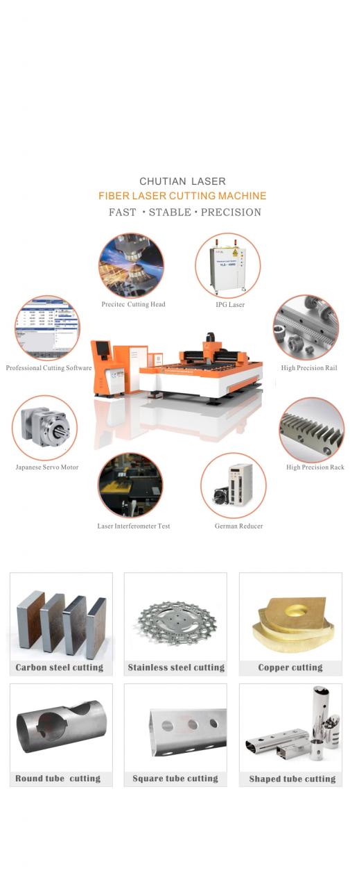Cnc Laser Manufacture 500W 1000W 2000W Stainless Steel Fiber Laser Cutting Machine Cnc লেজার তৈরি 500W 1000W 2000W স্টেইনলেস স্টীল ফাইবার লেজার কাটার মেশিন