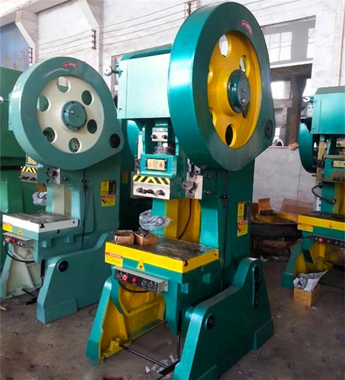 J23 Series 10 Ton Pneumatic Power Press Aluminium Lid Punching Machine J23 সিরিজ 10 টন বায়ুসংক্রান্ত শক্তি প্রেস অ্যালুমিনিয়াম ঢাকনা পাঞ্চিং মেশিন