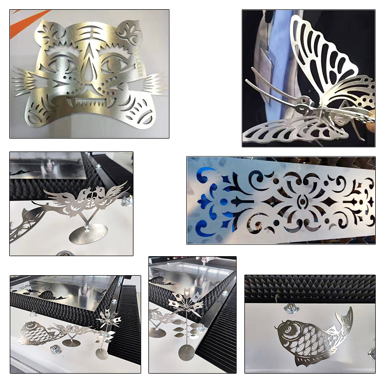 রোটারি Cnc মেটাল পাইপ টিউব শীট লেজার কাটার 2000w ফাইবার লেজার কাটার মেশিন