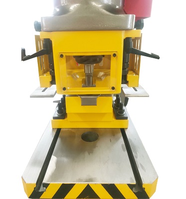 Steel Plate Angle Cutting Punching Notching Machine Hydraulic Ironworker For Sale স্টিল প্লেট অ্যাঙ্গেল কাটিং পাঞ্চিং নচিং মেশিন হাইড্রোলিক আয়রনওয়ার্কার বিক্রয়ের জন্য